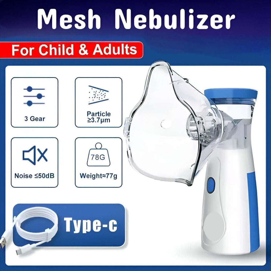 Portable Silent Nebulizer for Quick Relief